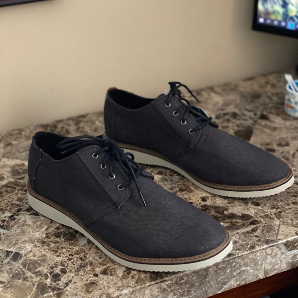 NWT Men’s Toms Size 12 Preston Shoe - Black